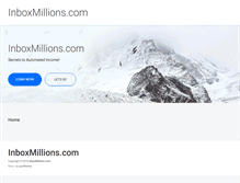 Tablet Screenshot of inboxmillions.com